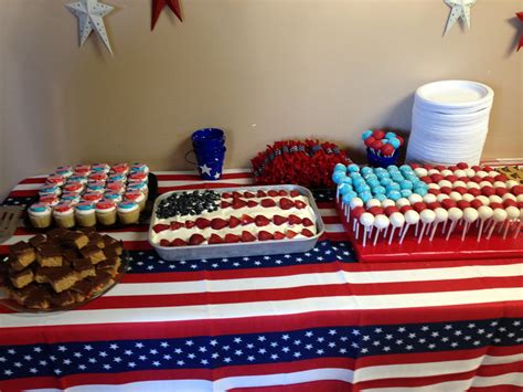 Th Of July Dessert Table Th Of July Desserts Fourth Of July Food Th Of July Party Holiday