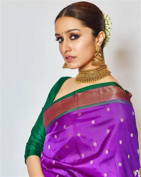 Shraddha Kapoor Proves That She Is A True Indian Beauty In This Saree Moviekoop Shraddha