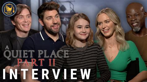 A quiet place part ii, 2021. A Quiet Place: Part II Interviews with John Krasinski ...