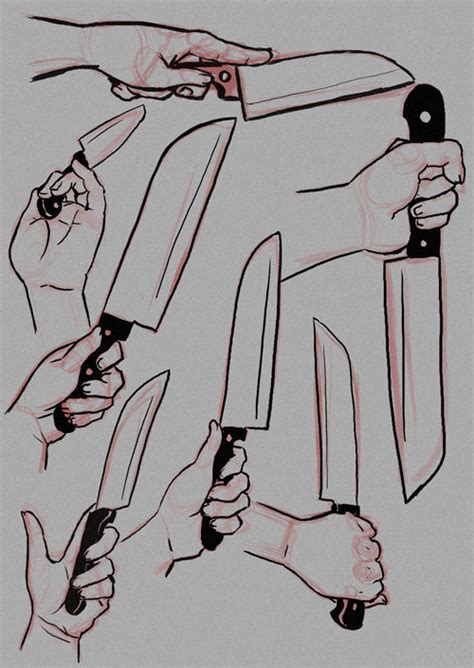 Holding Knife Ref By Foltzy On Deviantart