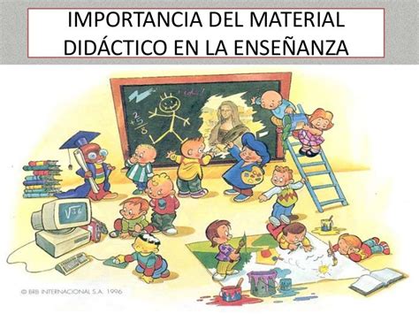 Importancia Del Material DidÁctico Aplicación Recursos Materiales