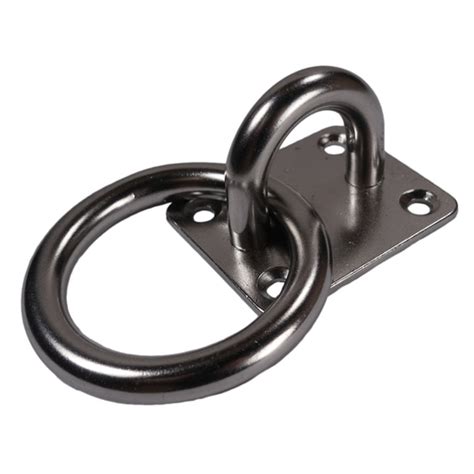 Stainless Steel Mooring Ring And Rectangle Base Sheridan Marine