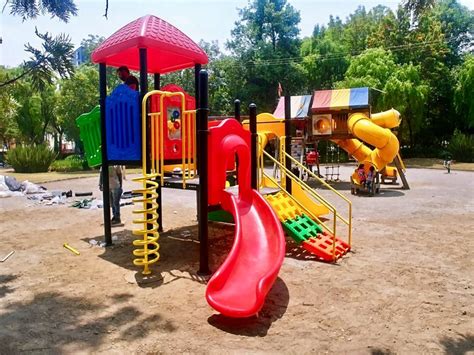 Toluca Instala 7 Juegos Infantiles En Parques Y Jardines Diario Evolución