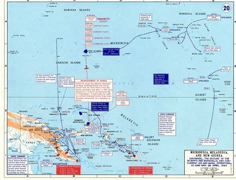 [map] map depicting operation cartwheel and the invasion of gilbert and