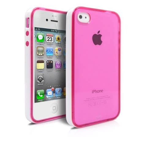 Believe In Pink Cute Iphone 4 4s Pink Cases Hard Transparent Tpu Slim