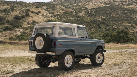 Icon Launches Old School Line With Restomod Ford Bronco Autoblog