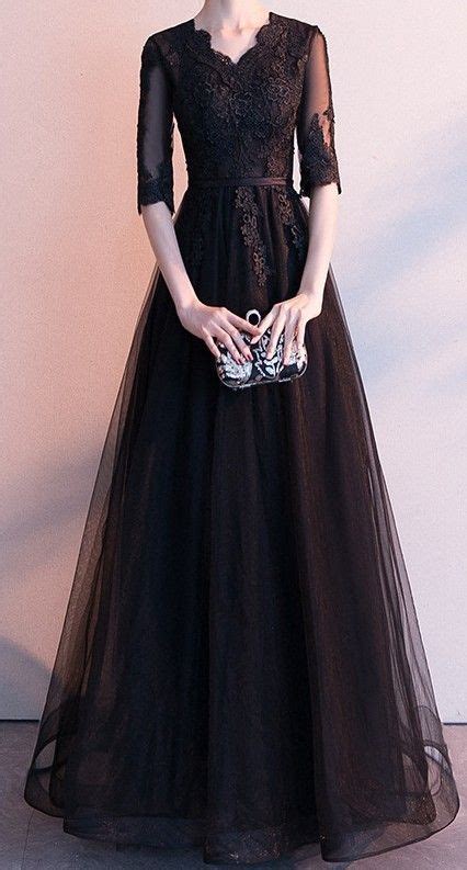 black simple long formal gown stunning evening gowns elegant black evening gown classy