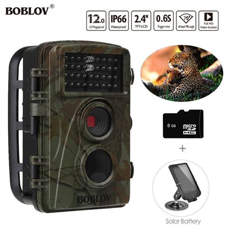 Boblov Ct Wildlife Hunting Camera Ir Led Motion Activated Trail Hunting Camera Hd Mp Photo