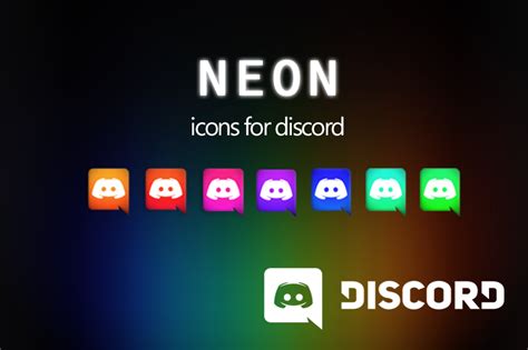 Discord Neon Icons Pack By Cheezeygaming On Deviantart