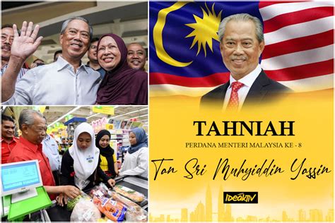 Jika ini kurang cocok silahkan pilih hasil yang ada dibawah ini. Tan Sri Muhyiddin Yassin, Perdana Menteri Malaysia Ke-8 ...