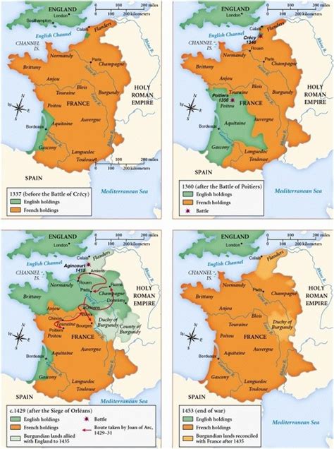 The 100 Years War War And Plague Europe In The Middle Ages