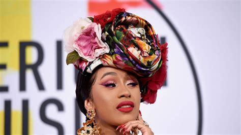 Cardi B Shows Off Her New Bundle Of Joy Bumping Around In Her Tummy