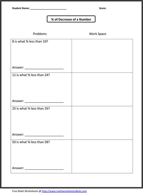 Reviewing math worksheets is a great way for you to start developing understanding for the subject. Download 7th Grade Math Worksheets | Printable wikiDownload