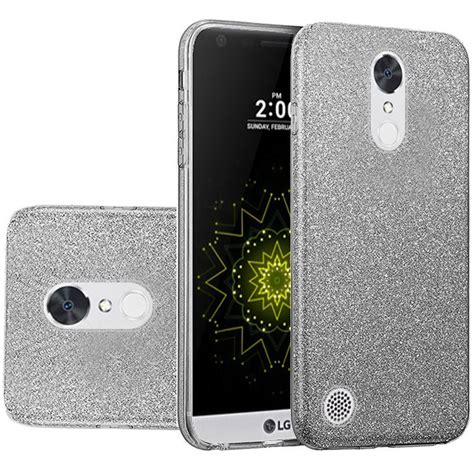 For Lg K20 Plus K10 2017 Phone Case Tpu Glitter Shiny