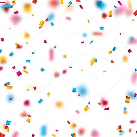 Confetti Celebration Background Stock Vector Image By ©maxborovkov