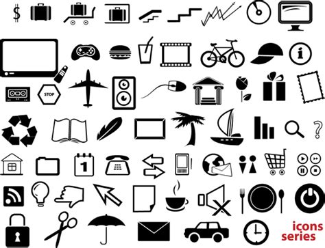 Simple Icons Vector Free Download
