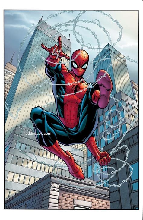 Art Of Todd Nauck Amazing Spiderman Spiderman Spectacular Spider Man