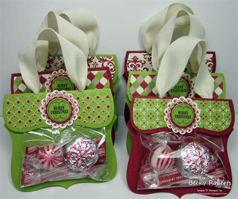 Pin By Annette Stewart On Stamping Ideas Christmas Treats Holders
