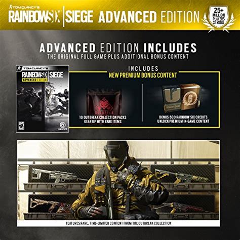 Rainbow Six Siege Advanced Edition Xbox One Digital Code Pricepulse