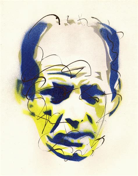 Jackson Pollock Portrait