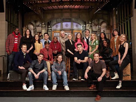 Season 46 Cast Photo In 2021 Saturday Night Live Best Of Snl Female Comedians