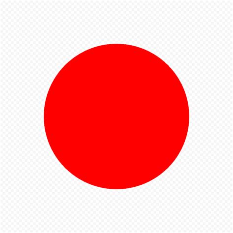 Red Dot Circle Icon Transparent Background Citypng