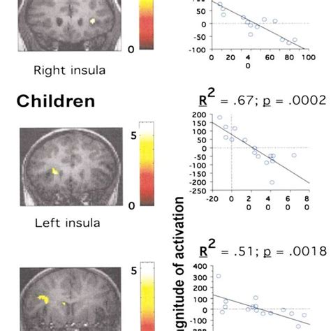 Brain Behavior Correlations For Interference Suppression A Regions