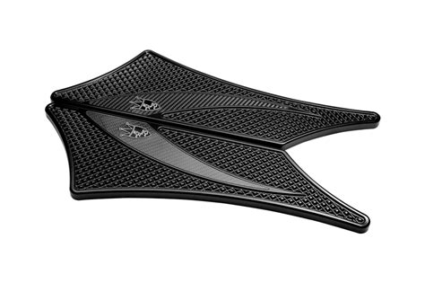 Harley Davidson Carbon Tech Floorboards Precision Billet