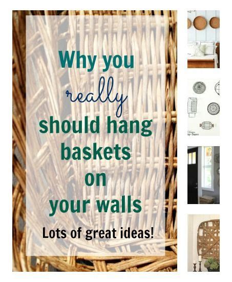 Baskets Wall Galleries And Ideas On Pinterest