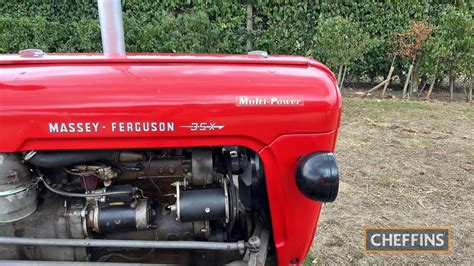 1964 Massey Ferguson 35x Multipower 3cylinder Diesel Tractor Reg No