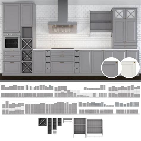 Kitchen Bodbyn Download D Model Zeelproject Com Kitchen Models Bodbyn Home Appliances