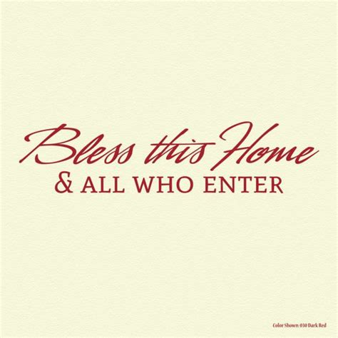 Bless This Home And All Who Enter Welcome Sign Welcome Wall Etsy