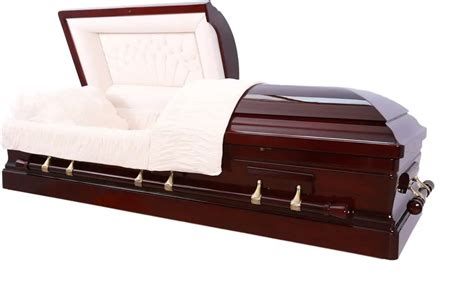 Overnight Caskets Presidential Mahogany Funeral Casket Review Best