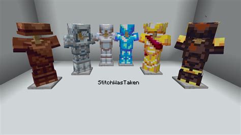 I Gave The Armor Sets More Character Minecraft