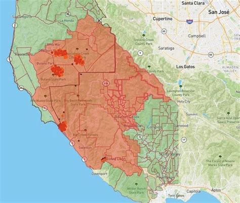 Update Evacuations Now Ordered In Santa Clara County As Lightning