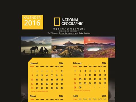 National Geographic Calendar National Geographic Calendar National