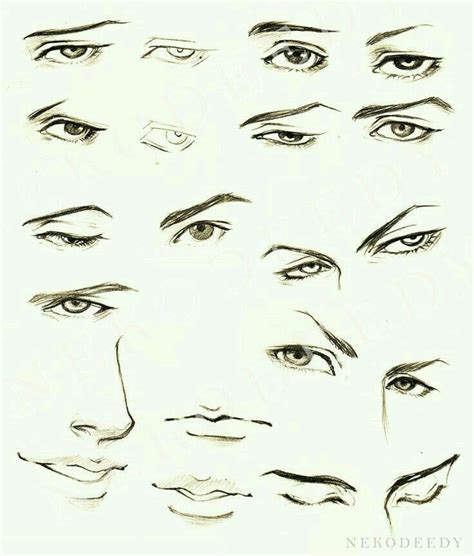 How to draw anime eyes nose and mouth. Pin by Soul Sister on drawing in 2020