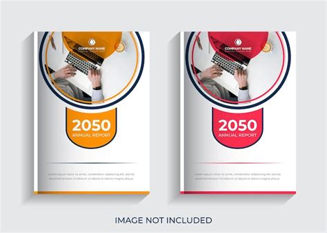 Premium Vector Annual Report Business Book Cover Design 2050 Book Cover Design Flyer Design