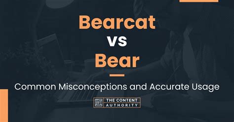 Bearcat Vs Bear Common Misconceptions And Accurate Usage
