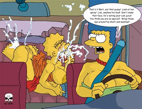 Rule 34 69 Alternate Breast Size Bart Simpson Brother And Sister Car