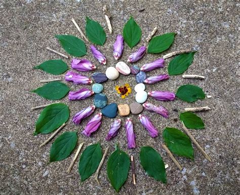 Creating Nature Mandalas A Contemplative Practice Love Is Stronger