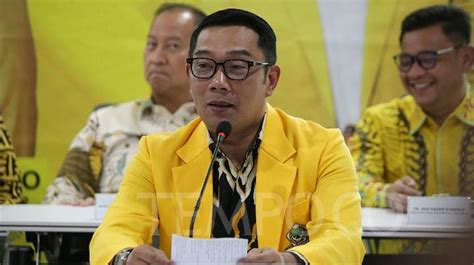 Ridwan Kamil Bergabung Ke Golkar Peneliti Smrc Memulihkan Dukungan Di Jawa Barat Nasional