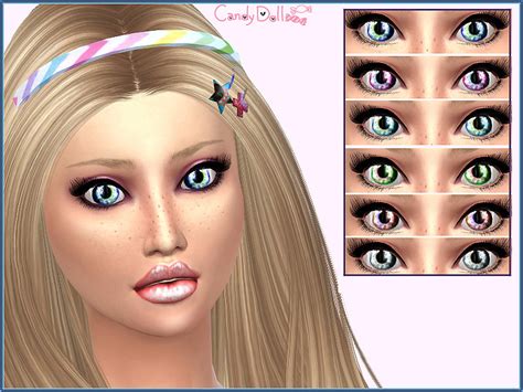 Бэкстейдж со съёмок фотопроекта candy dolls. Candy Doll Real Shiny Eyes - The Sims 4 Catalog