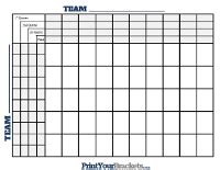 How to run a 100 square football pool; Football Pools - Printable NFL NCAA Office Pools
