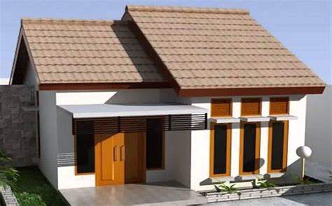 gambar desain rumah minimalis  lantai  atap