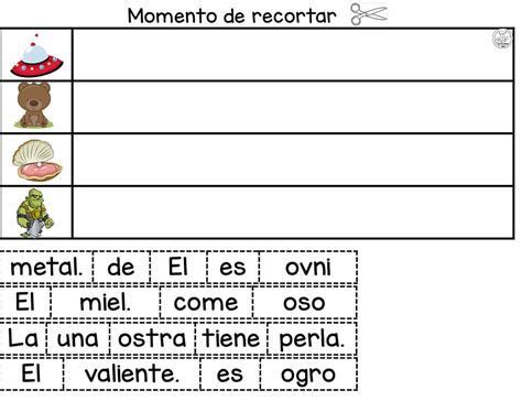 Genial Material Construyo Palabras Para Primer Y Segundo Escribir