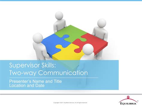 Ppt Supervisor Skills Two Way Communication Powerpoint Presentation