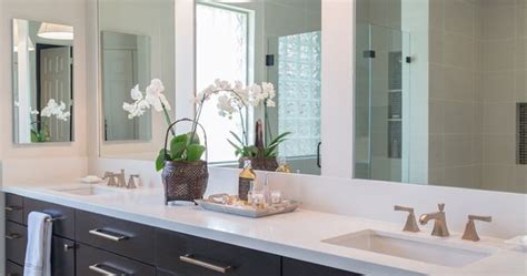 Uttermost kenitra gold arch mirror. BEFORE & AFTER: A Master Bathroom Remodel Surprises ...