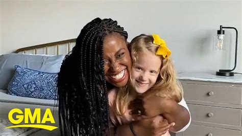 black mom and white daughter address strangers comments in viral video youtube