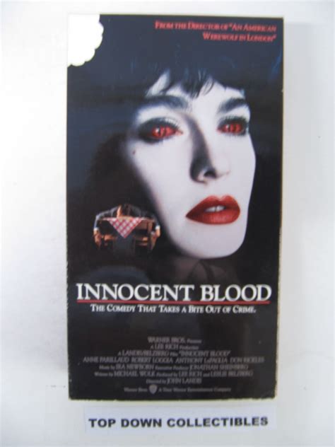 Innocent Blood Anne Parillaud Don Rickles Robert Loggia Vhs Movie Ebay